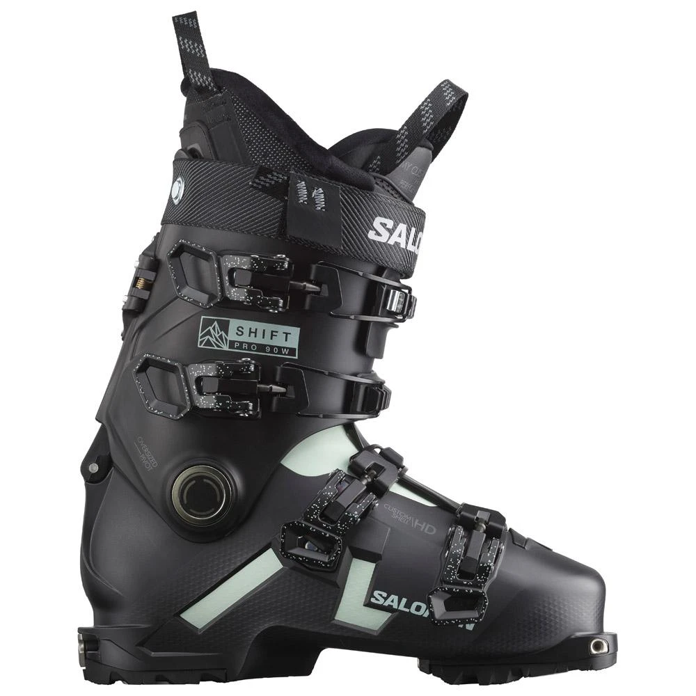 Chaussures De Ski Salomon Shift Pro 90 W At Black White Moss 3 Chaussures De Ski Salomon Shift Pro 90 W At Black White Moss