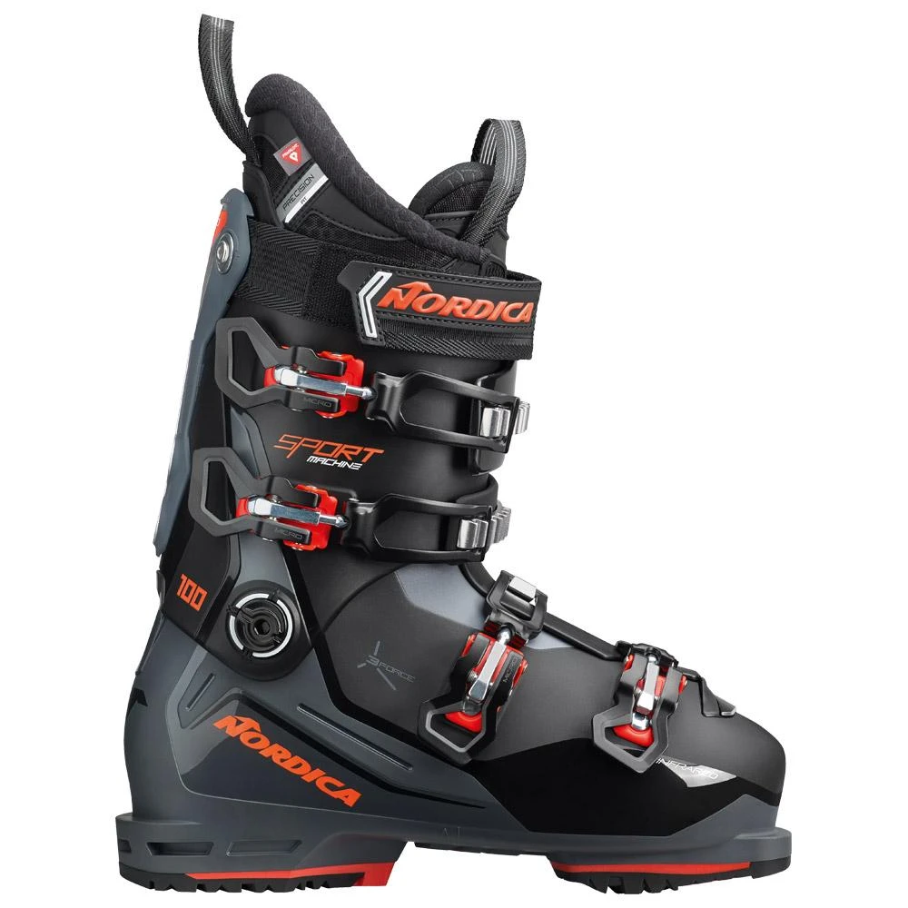 Chaussures De Ski Nordica Sportmachine 3 100 Gw Black Grey Red 3 Chaussures De Ski Nordica Sportmachine 3 100 Gw Black Grey Red