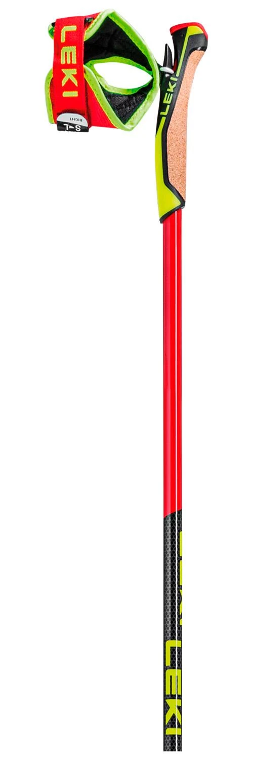 Bâton Fond Leki Prc 750 Bright Red Neon Yellow Black 4 Bâton Fond Leki Prc 750 Bright Red Neon Yellow Black – Image 2