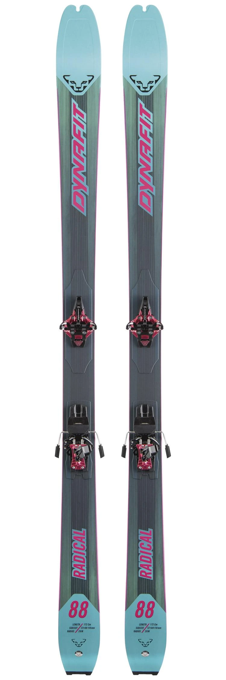 Kit Ski Dynafit Radical 88 W + Speed Radical + Peaux De Phoque 4 Kit Ski Dynafit Radical 88 W + Speed Radical + Peaux De Phoque – Image 2