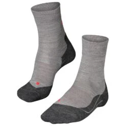 Chaussettes Nordique Falke Ru4 Wool Light Grey Mel