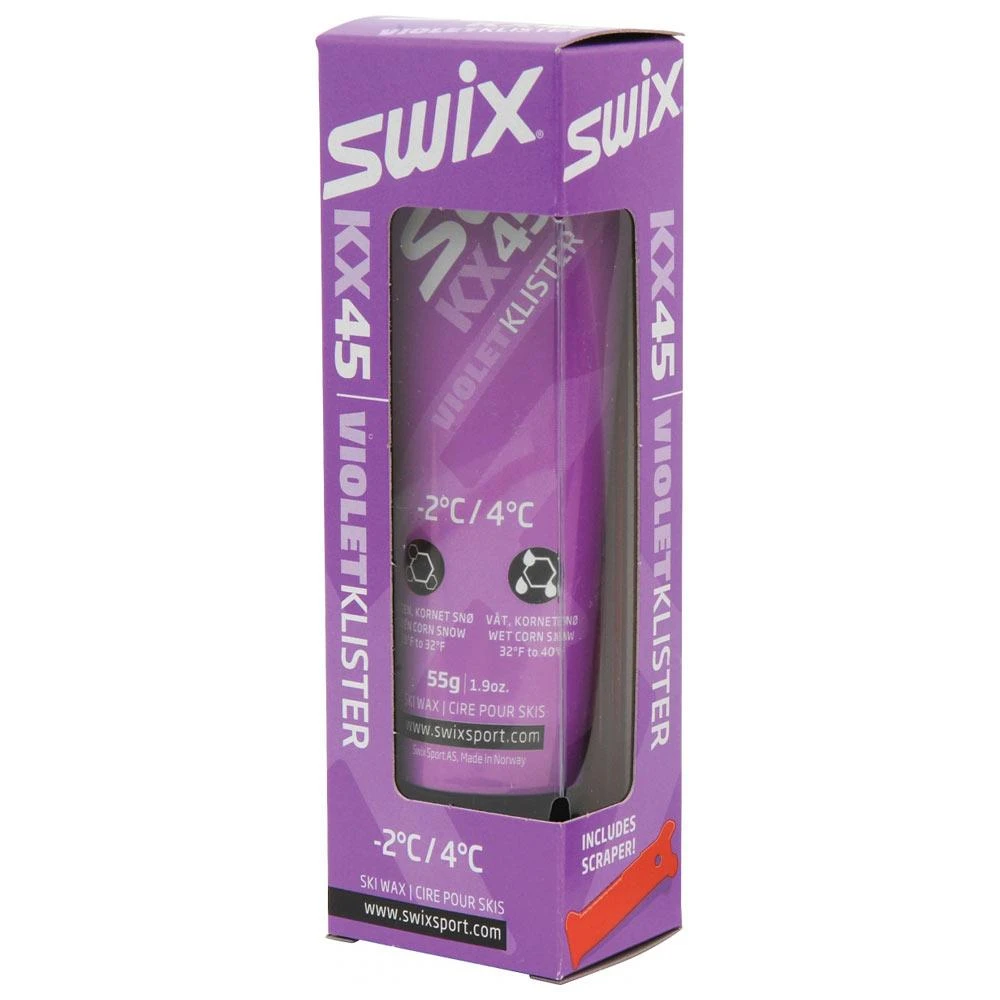 Fartage Retenue Nordique Swix KX45 Violet Klister -2C To 4C 4 Fartage Retenue Nordique Swix KX45 Violet Klister -2C To 4C – Image 2