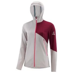 Veste Nordique Loffler W Hooded Jacket Agila As Greystone