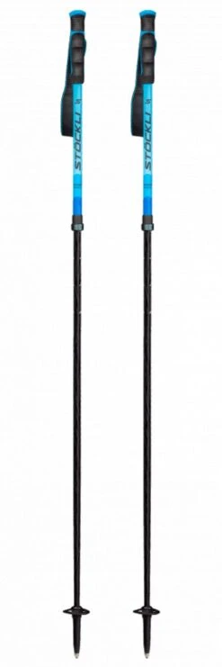 Bâton Stockli Race Carbon Vario Blue