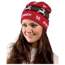 Bonnet Nordique Swix Gunde Holiday Red -Matériel De Ski Reduction d373638b13b8f3a6b1965dfe4890ea07ee02b61c H22SWIXACC1180755 12